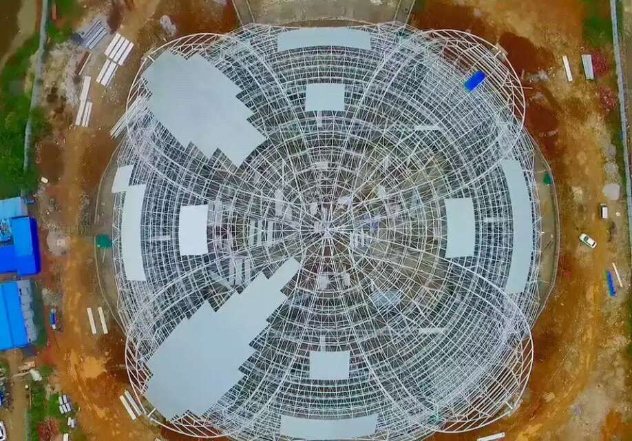 阆中体育馆网架